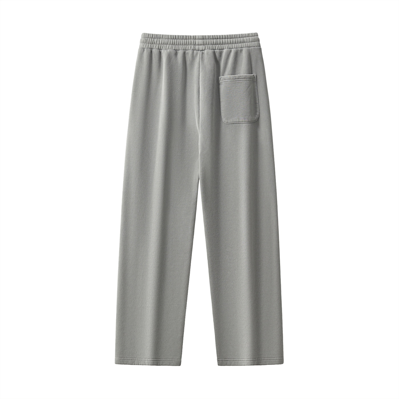 Frayed Enzyme Washed Fleece Sweatpants