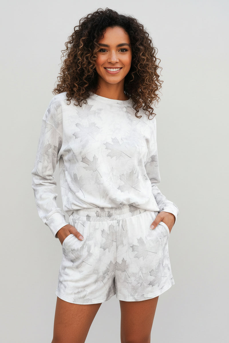 Camo Pullover & Short Set