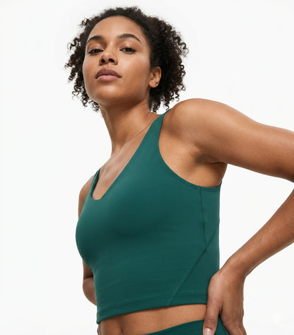 Women's U-Neck Yoga Sports Bra