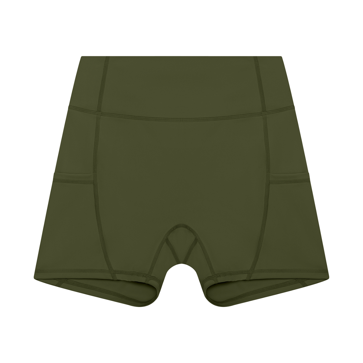 Capri High Rise Yoga Shorts