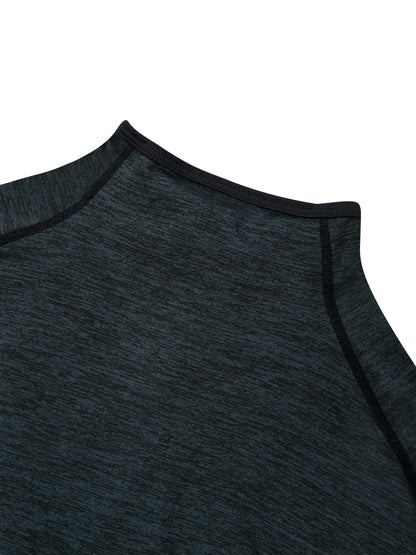 Men's Quarter-Zip Raglan Training T-Shirt
