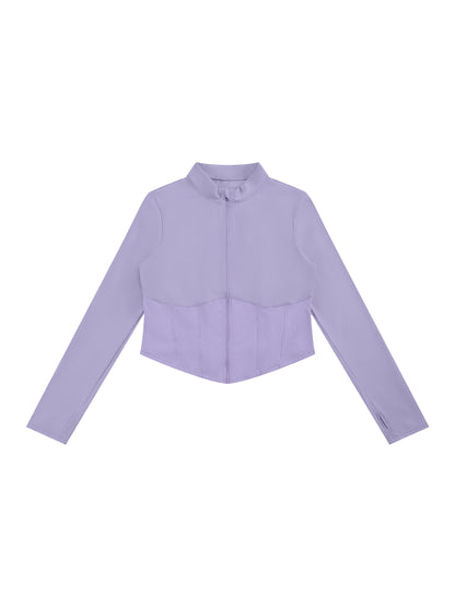 Women's Slim Fit Full-Zip Yoga Jacket