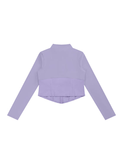 Women's Slim Fit Full-Zip Yoga Jacket