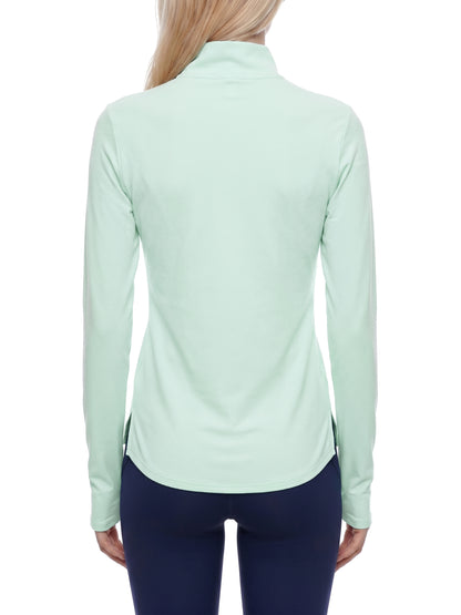 Women's Quarter-Zip Yoga Pullover