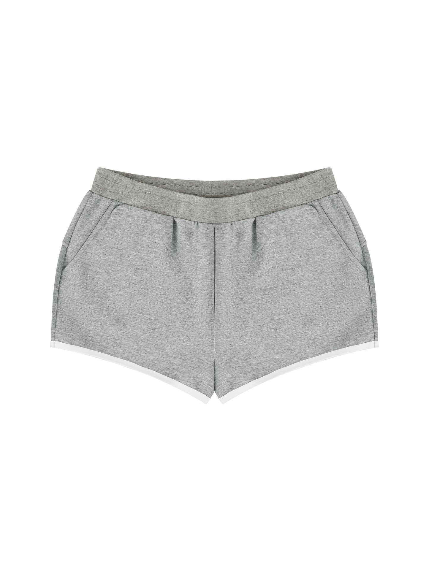 Women's Retro Contrast Binding Shorts