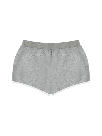 Women's Retro Contrast Binding Shorts