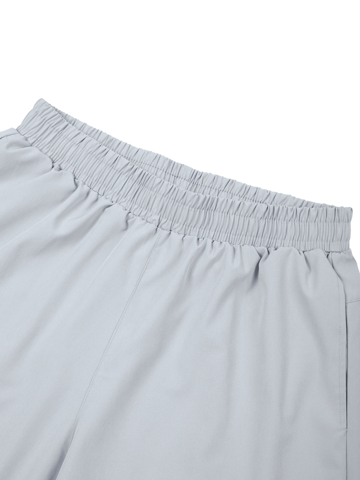 Men’s Solid Elastic Waist Shorts