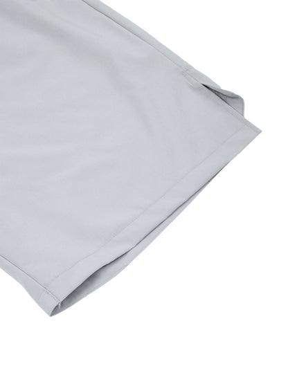 Men’s Solid Elastic Waist Shorts