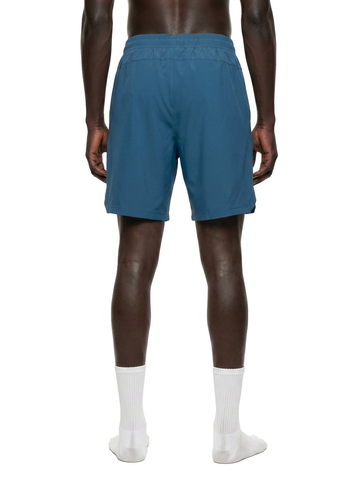 Men’s Solid Elastic Waist Shorts