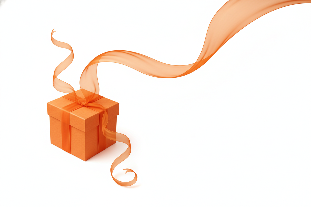 not a bow a ribbon stream and make it look better