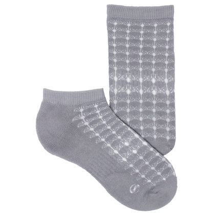 Fan Pattern No Show Performance Sock - 3 Pack