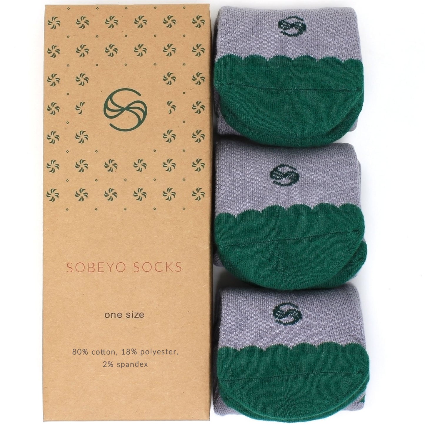 Scalloped No Show Performance Sock - 3 Pack